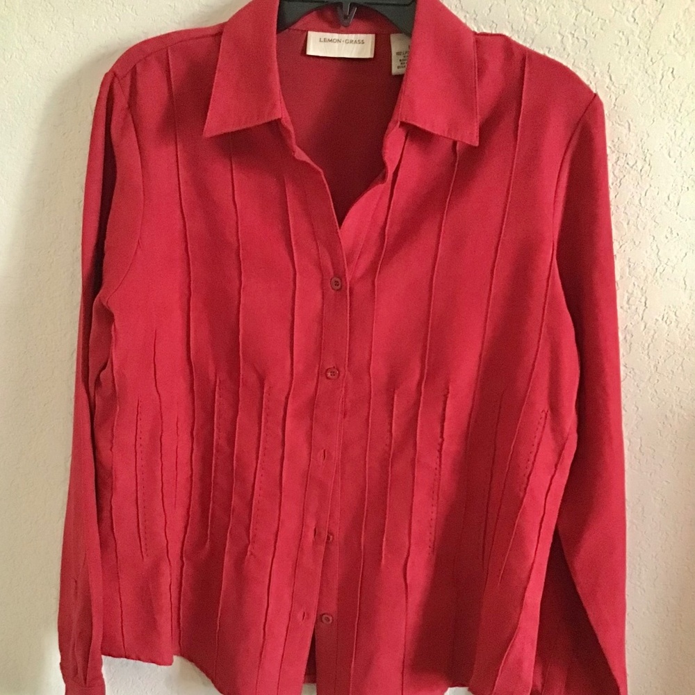 Lemon Grass Faux Suede jacket/shirt